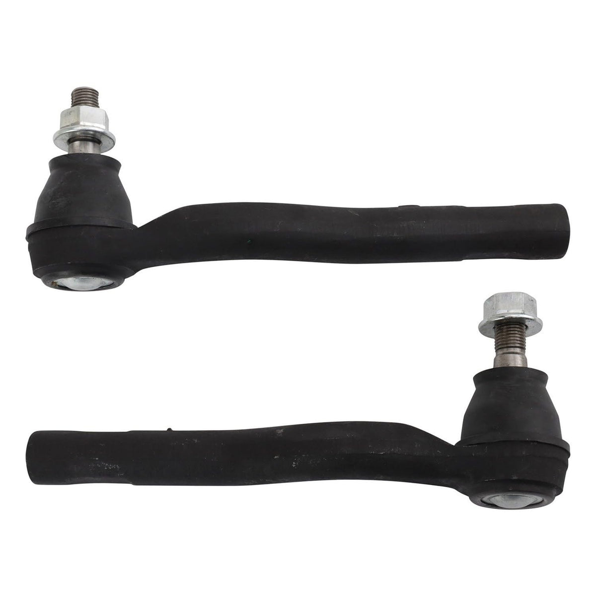 TRQ Front Outer Tie Rod Set Compatible with 16 Scion iA 19-20 Toyota Yaris 17-18 Yaris iA