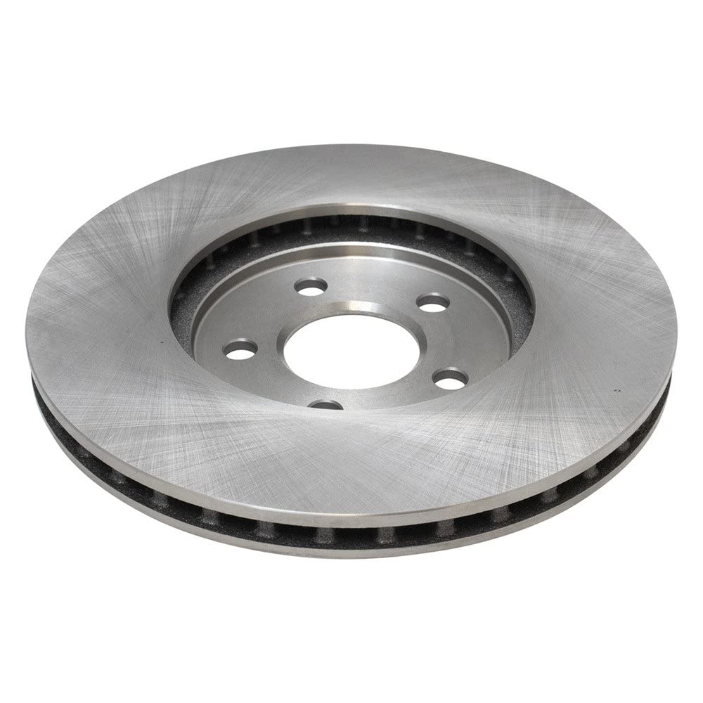 Trq Front Brake Rotors Set Vented Compatible With 1995-2000 Chrysler Cirrus 2001-2006 Sebring 1995-2005 Dodge Stratus 1996-2000