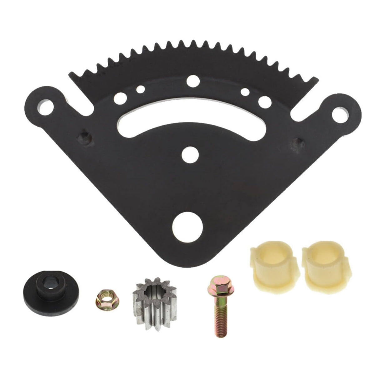 Labwork Steering Sector & Pinion Gear W/Bushings Replacement For John Deere D130 D140 D150 D160 D170 1Gxd110E