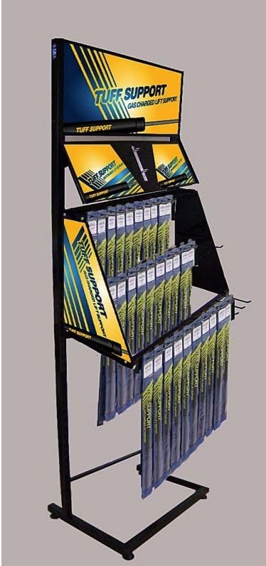 2 Pieces (Set) Tuff Support Hatch Lift Supports 1979 To 1987 Mercury Capri / 1983 To 1986 Mercury Colony Park / 1983 To 1986 Mercury Grand Marquis / 1979 To 1993 Ford Mustang All With Spoiler