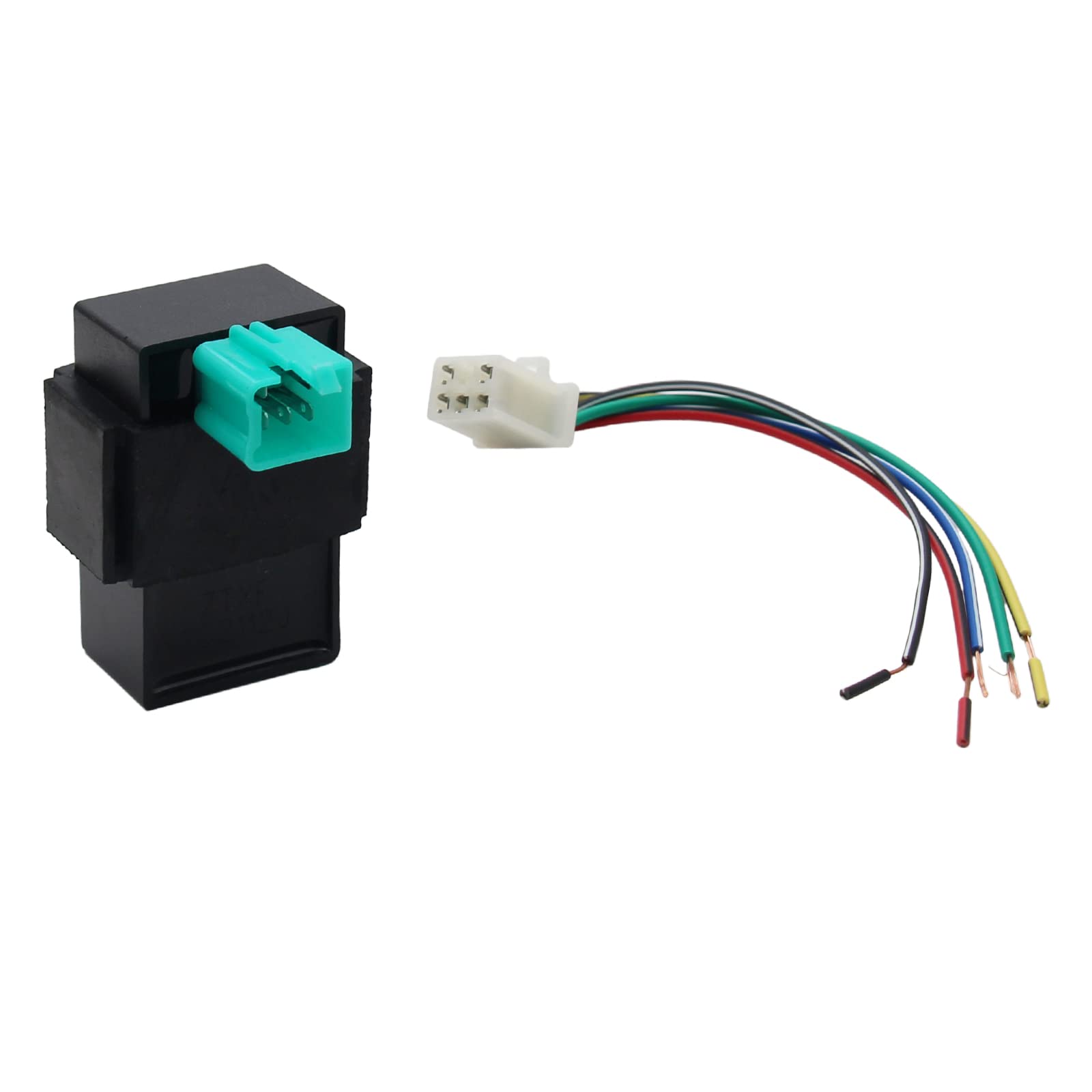 5 Pin Ac Cdi Box Cdi Cable Wire Harness Plug 5 Wires For 50Cc 70Cc 90Cc 110Cc 125Cc 150Cc Dirt Bike Kids Atv Quad Go Kart Buggy 