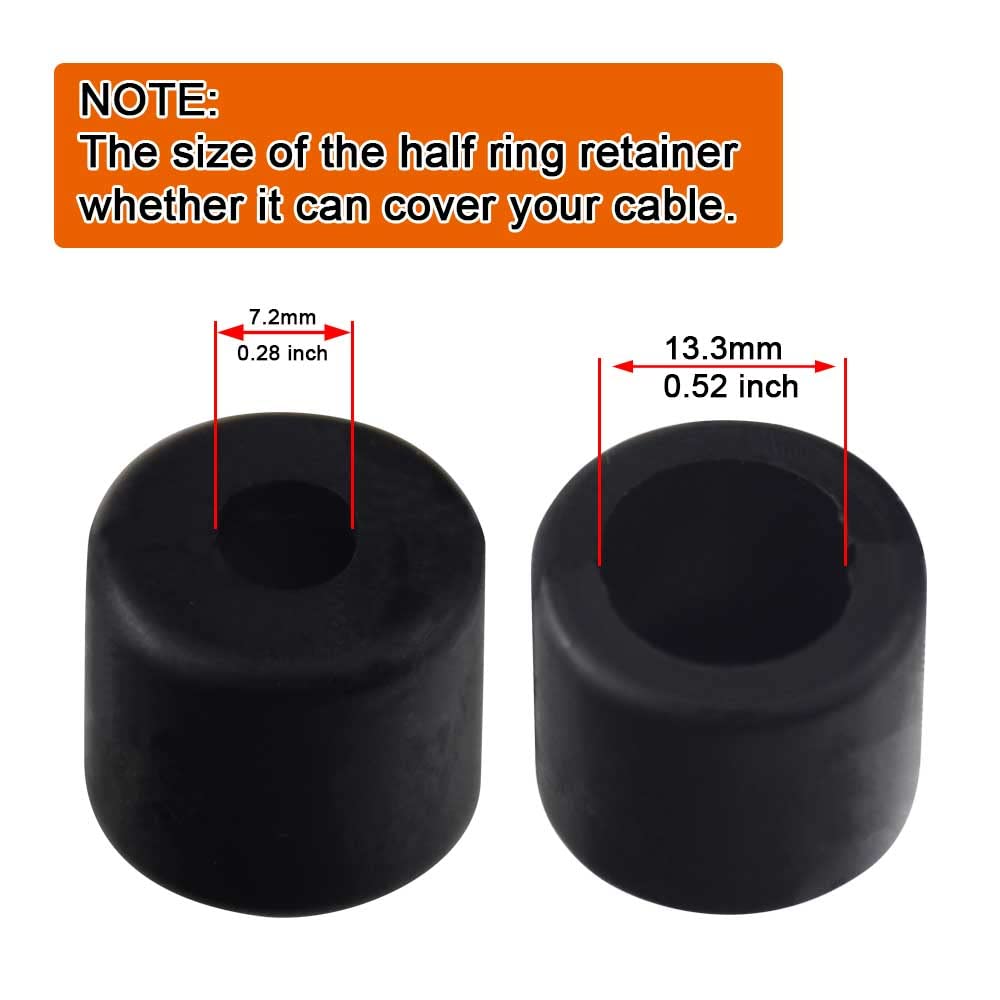 2 Set 277001729 277001527 Steering Reverse Aluminum Cable Lock Nut Kit - by Huthbrother, Compatible with Sea Doo 293830063 27700