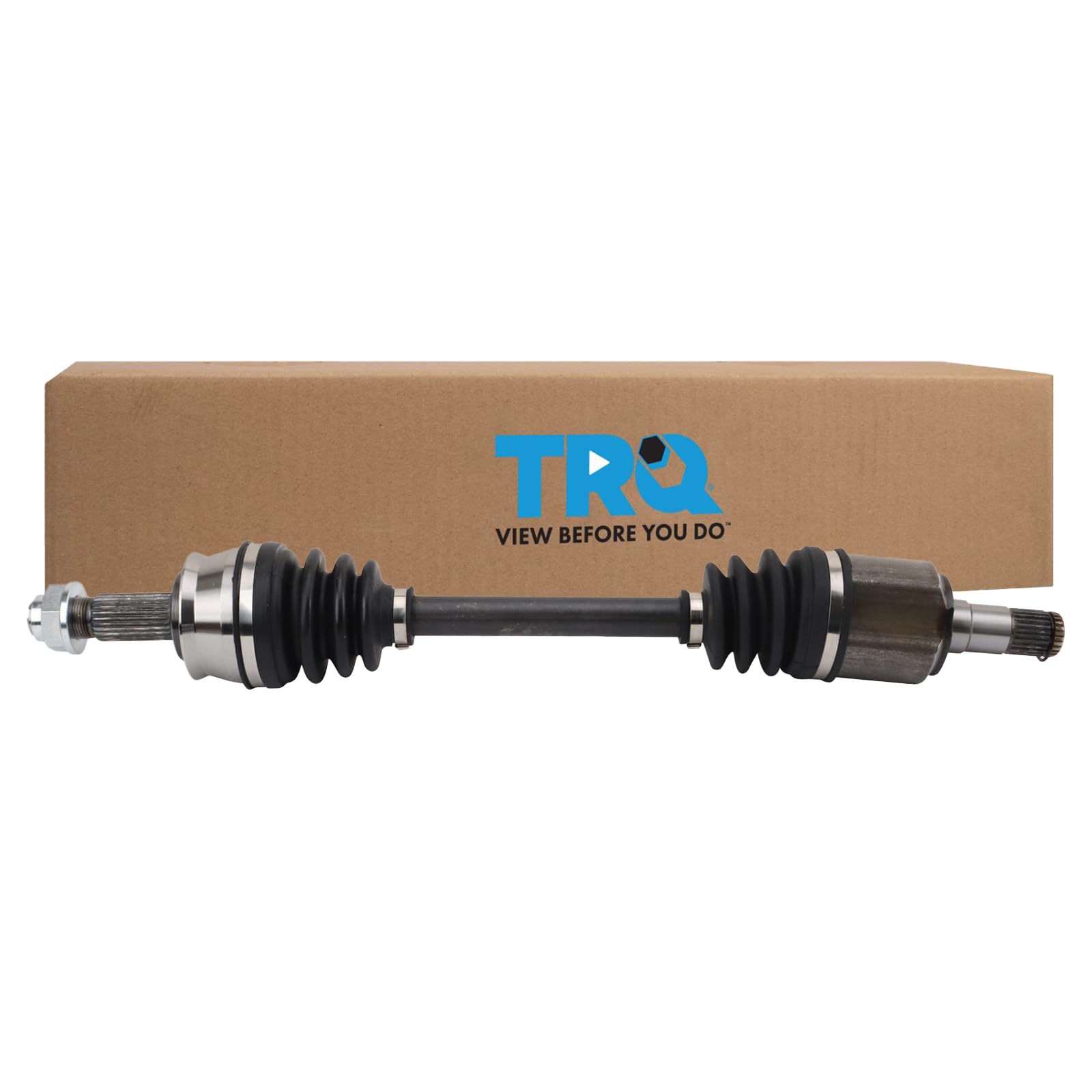 Trq Front Left Cv Axle Shaft Assembly Compatible With 2012-2016 Fiat 500