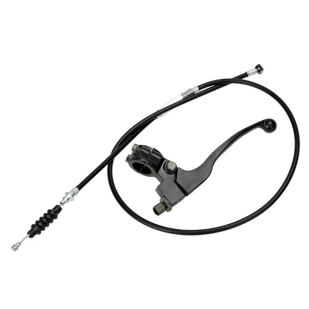 Hiaors 7/8 Inch Handlebar Left Clutch Lever And Clutch Cable With Adjuster For 50Cc 70Cc 90Cc 110 Cc 125Cc Yamaha Kawasaki Suzuk