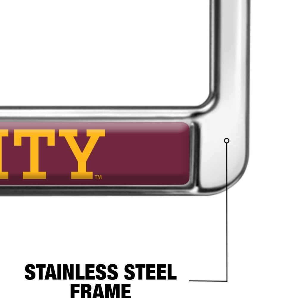Shaw University Alumni Full Size Standard License Plate Metal Frame
