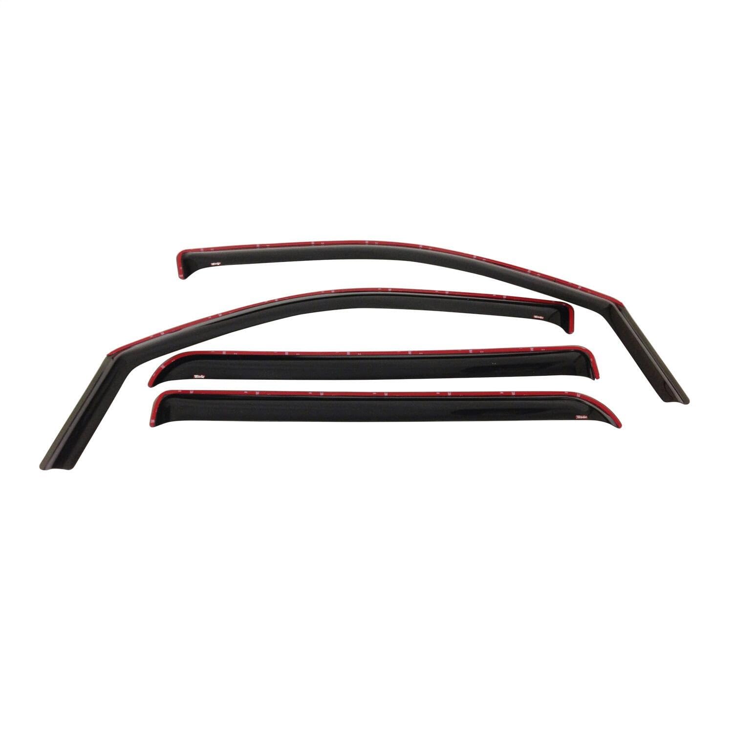 Westin 72-37479 In-Channel Wind Deflector 4Pc Fits 1999-2016 F250 F350 F450 F550 Crew Cab