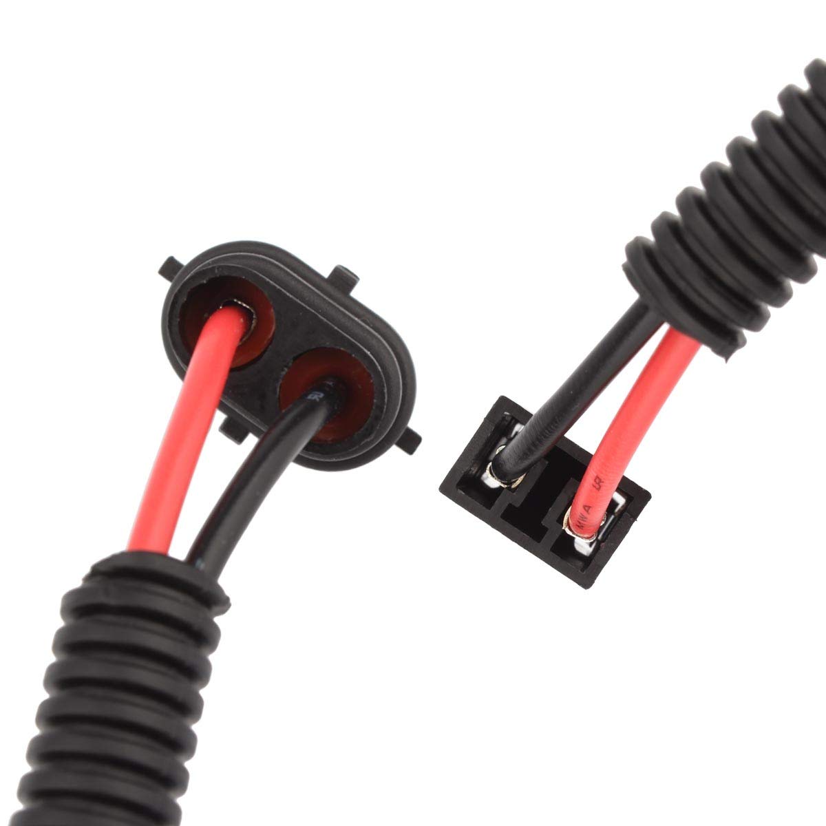 Tomall H11 To H7 Light Blub Retrofit Wiring Harness Connector Socket Adapter 12Cm(5Inch)