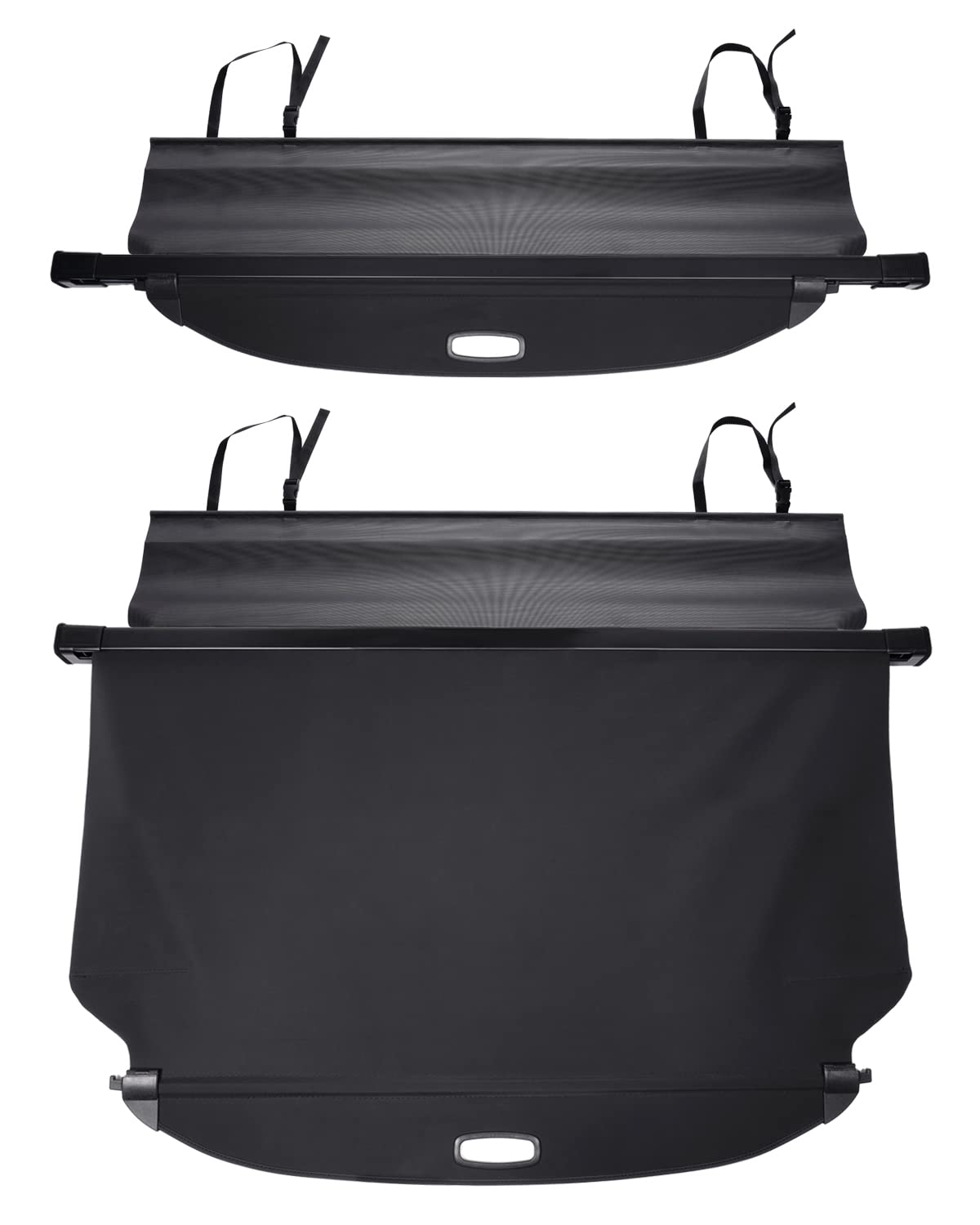 Powerty Compatible With Cargo Cover Kia Sorento 2016 2017 2018 2019 2020 Retractable Rear Trunk Security Cover Shielding Shade B