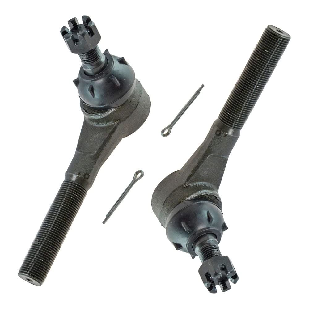 TRQ Front Outer Tie Rod End LH Driver RH Passenger Side Pair for Van B1500 B2500