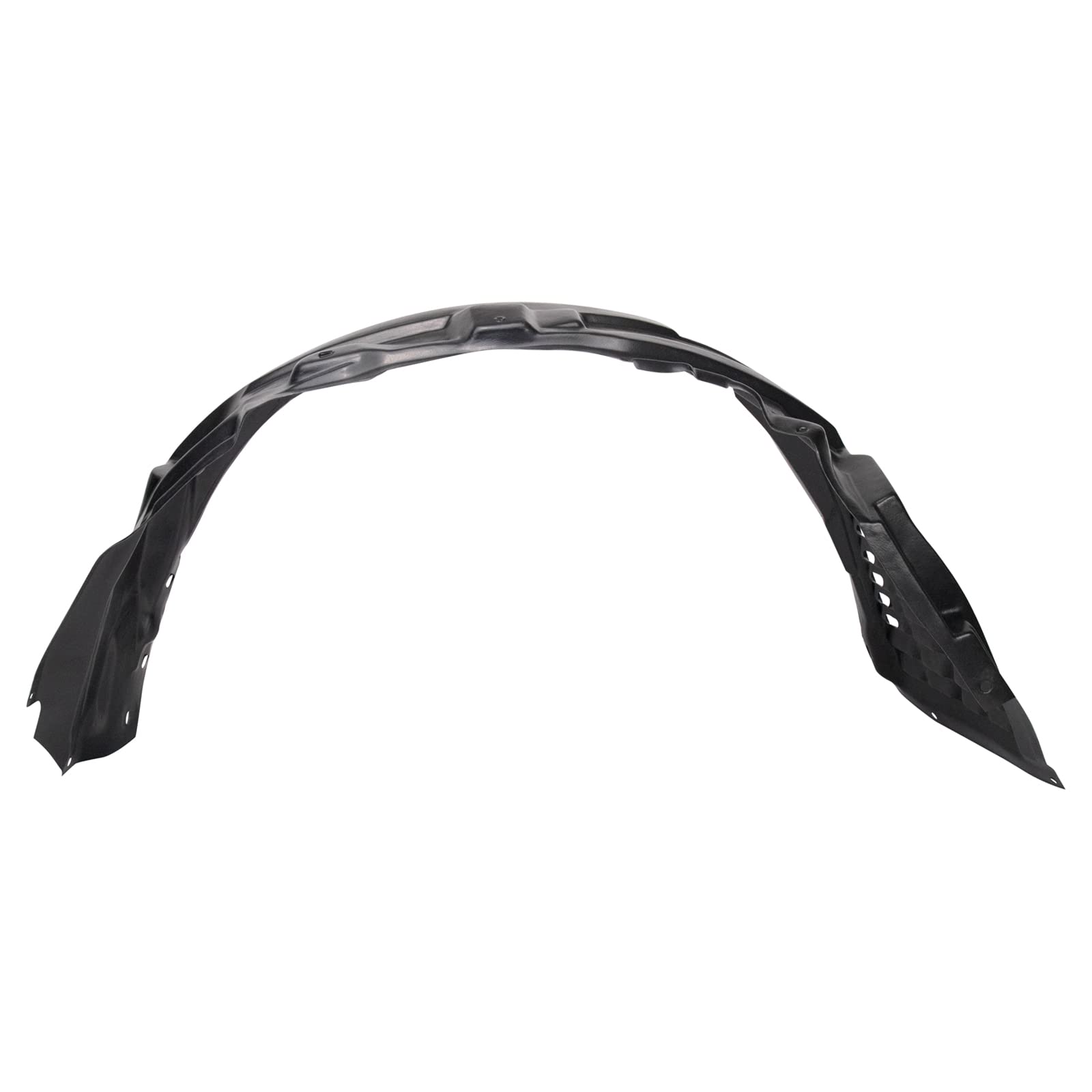 Trq Front Inner Fender Liner Set Compatible With 2010-2015 Mitsubishi Lancer Mi1248131 Mi1249123
