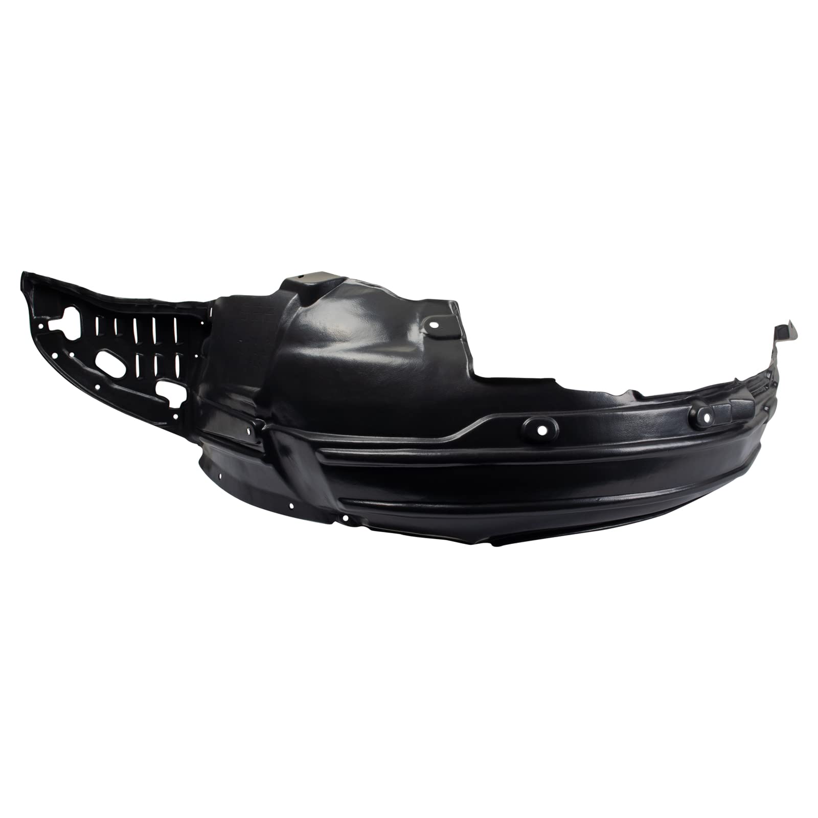 Trq Front Inner Fender Liner Set Compatible With 2009-2011 Acura Tl Ac1248125 Ac1249125