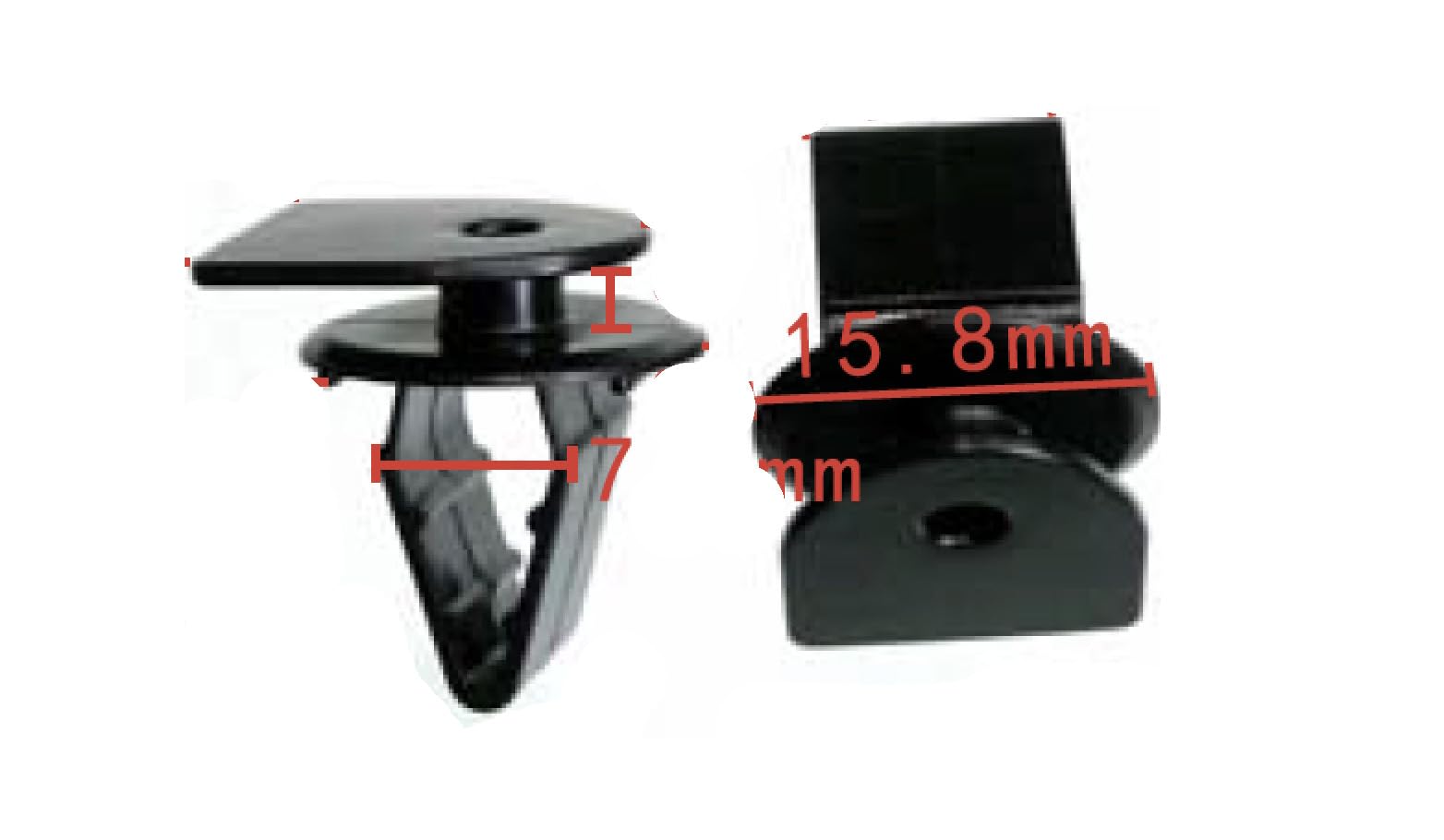 Autobahn88 Retainer Clip For Cowl Panel, Compatible With Honda (Oem: 90602Sjk003) (Pack Of 20)