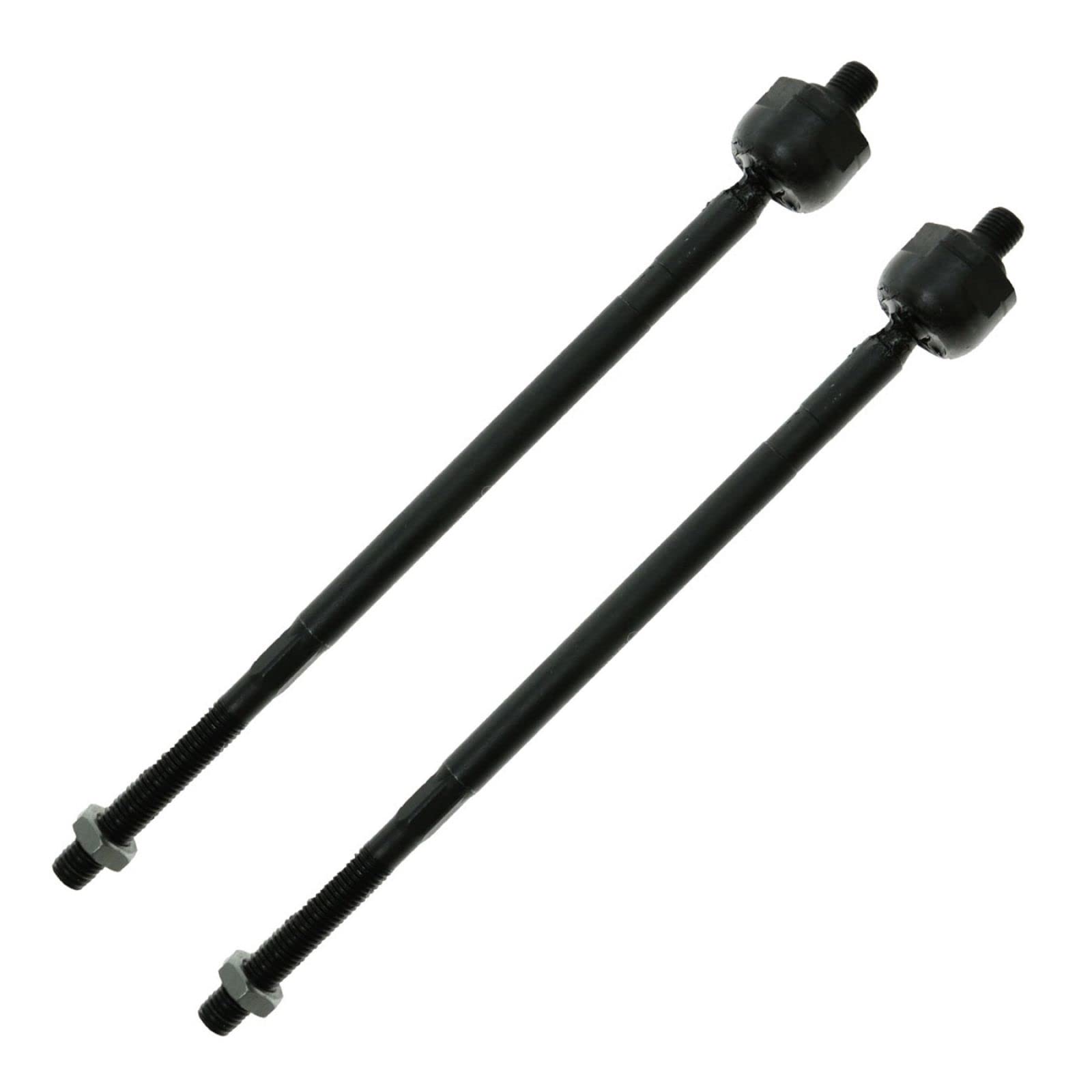 TRQ Front Inner Tie Rod Set Compatible with 2000-2006 Ford Focus