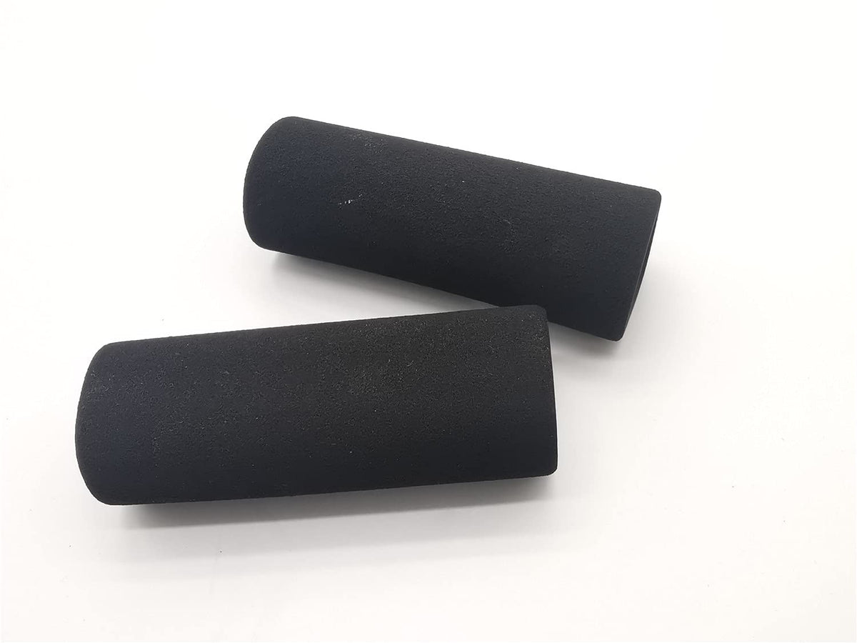 2Pc Grip Slip-On Foam Cover Universal Motorcycle Anti Vibration Comfort Grips Handlebar For Motorcycles