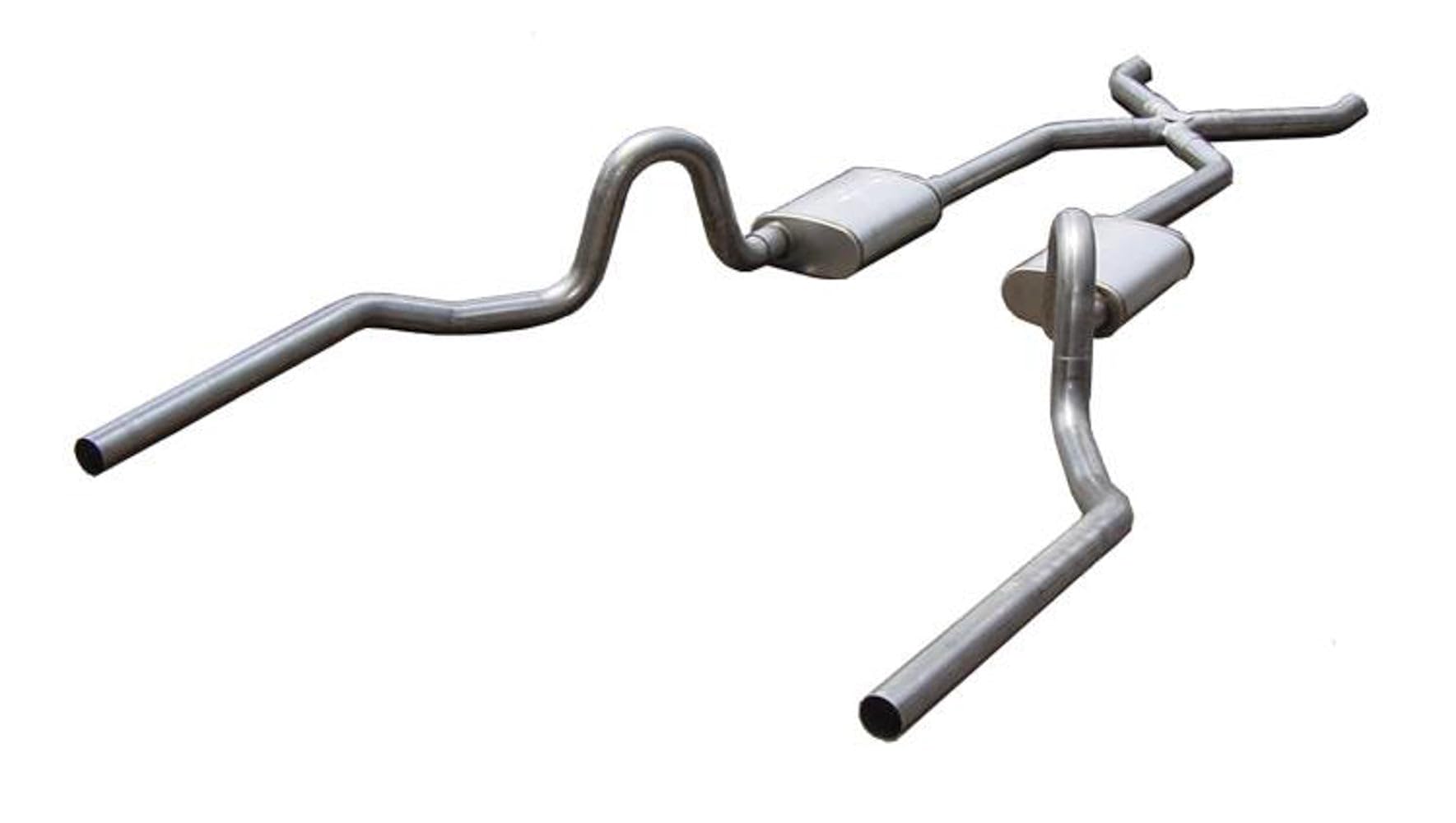 Pypes Performance Exhaust - Sga10T - 64-72 A-Body Crossmember Back Exhaust 2.5In