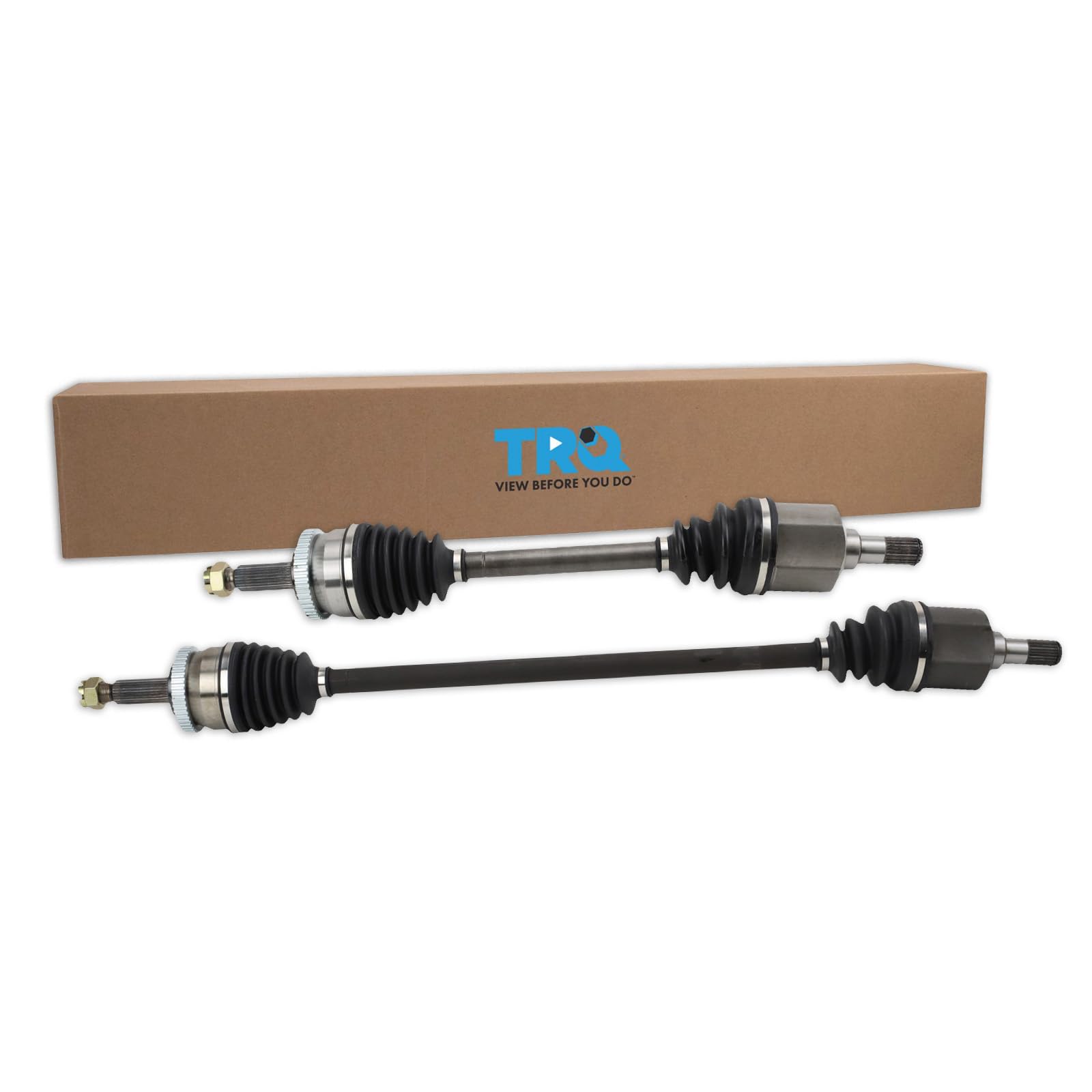 TRQ Front CV Axle Shaft Assembly Set Compatible with 2006-2010 Hyundai Sonata