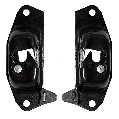 Brock Replacement Driver And Passenger Set Tailgate Liftgate Latches Compatible With 99-07 Silverado Sierra & C3 Pickup Escalade