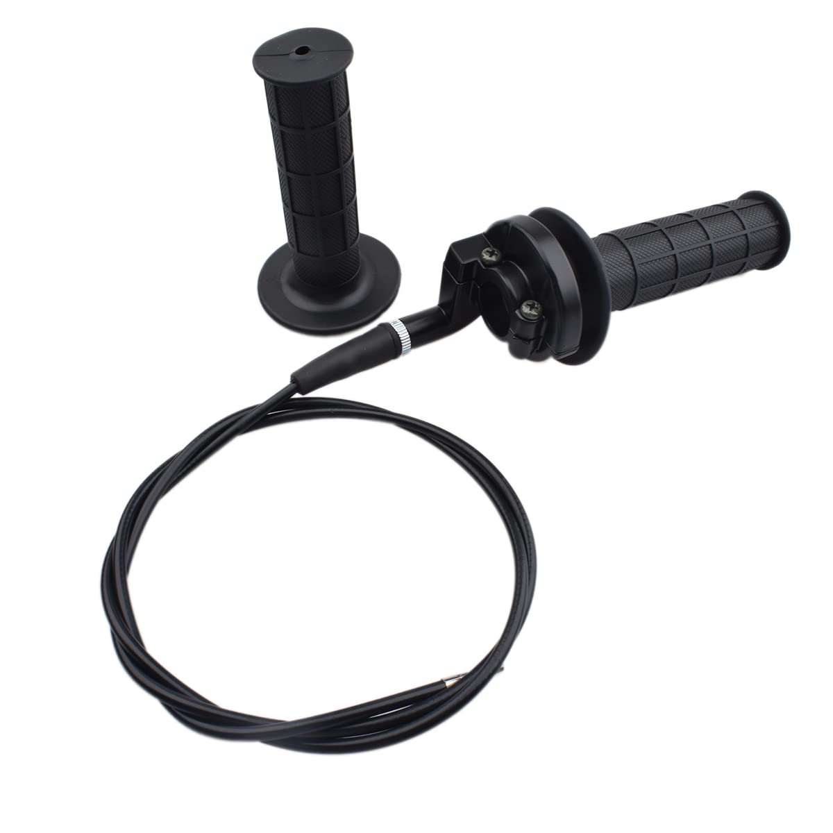 Laxeem Twist Throttle Accelerator Handle Grips And Cable Set For 7/8'' 50Cc 150Cc 250Cc Mini Bike Atv Quad Pit Bike Dirtbike (22