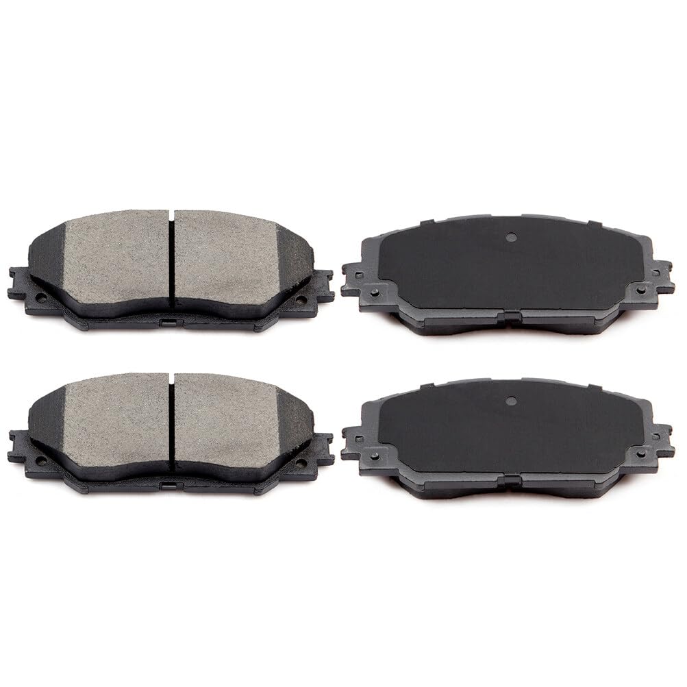 Automuto 4Pcs Front Ceramic Disc Brake Pads Set D1210 For Lexus Hs250H For Pontiac Vibe For Scion Xb Xd For Toyota Corolla Matri