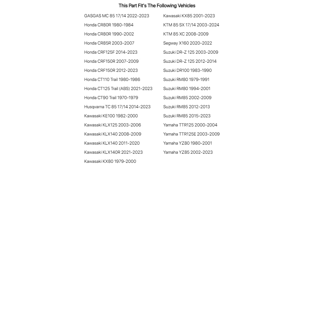 Tusk Heavy Duty 2Mm Motorcycle Tube 70/100X17