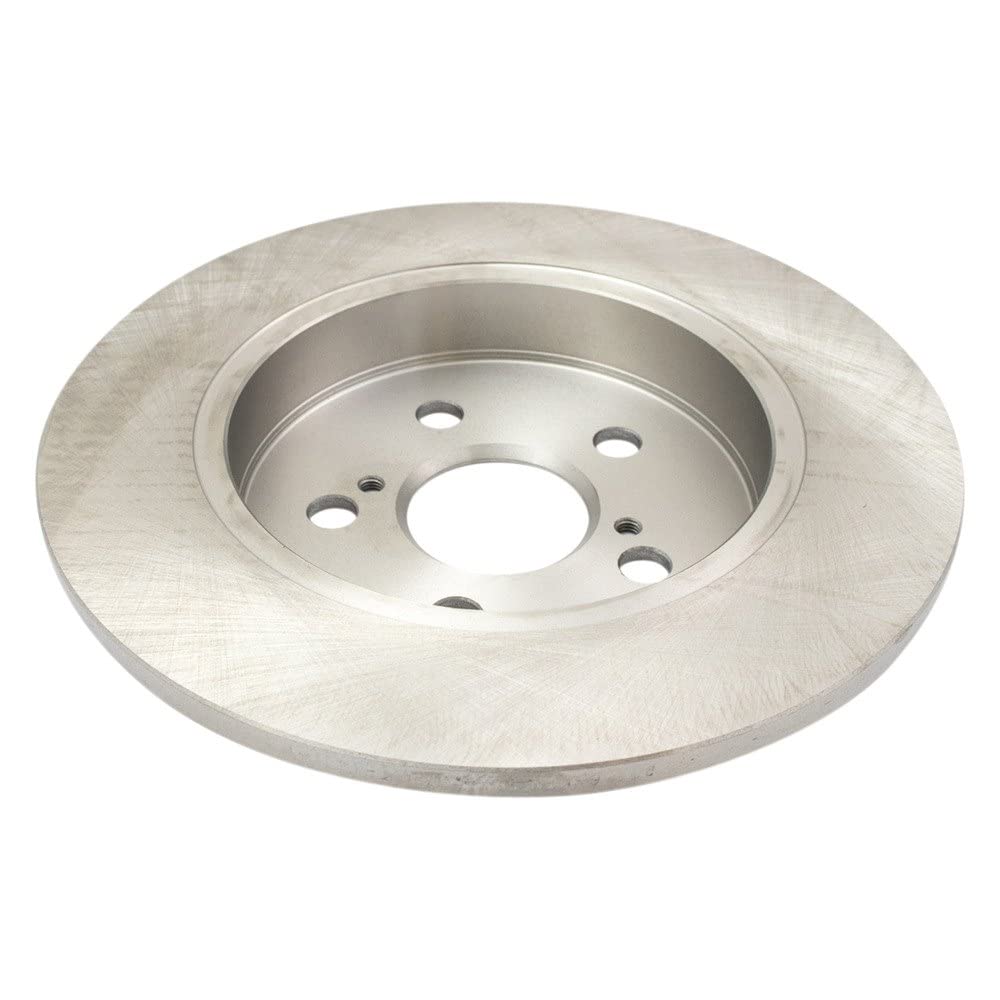 Trq Rear Brake Rotors Set Solid Compatible With 2019-2024 Toyota Corolla