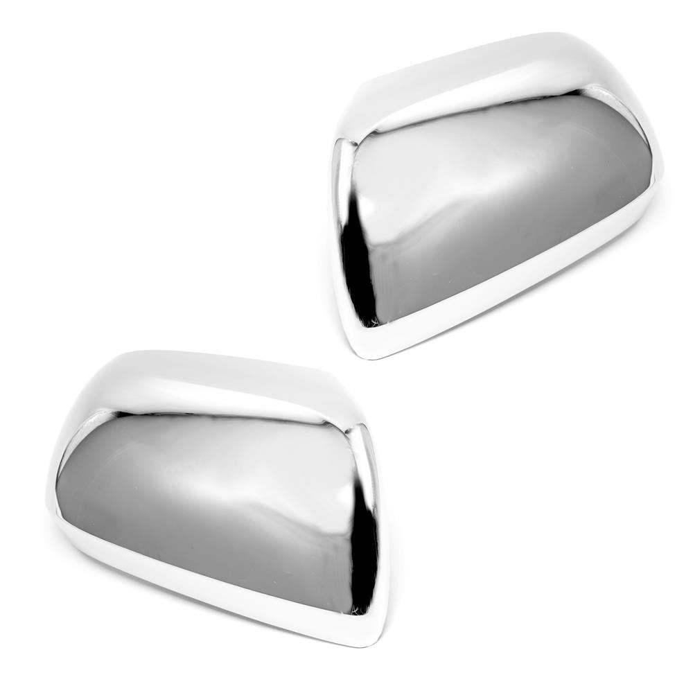 Sizver Triple Chrome Door Mirror Covers Compatible With 2011-2020 Sienna Tacoma Highlander