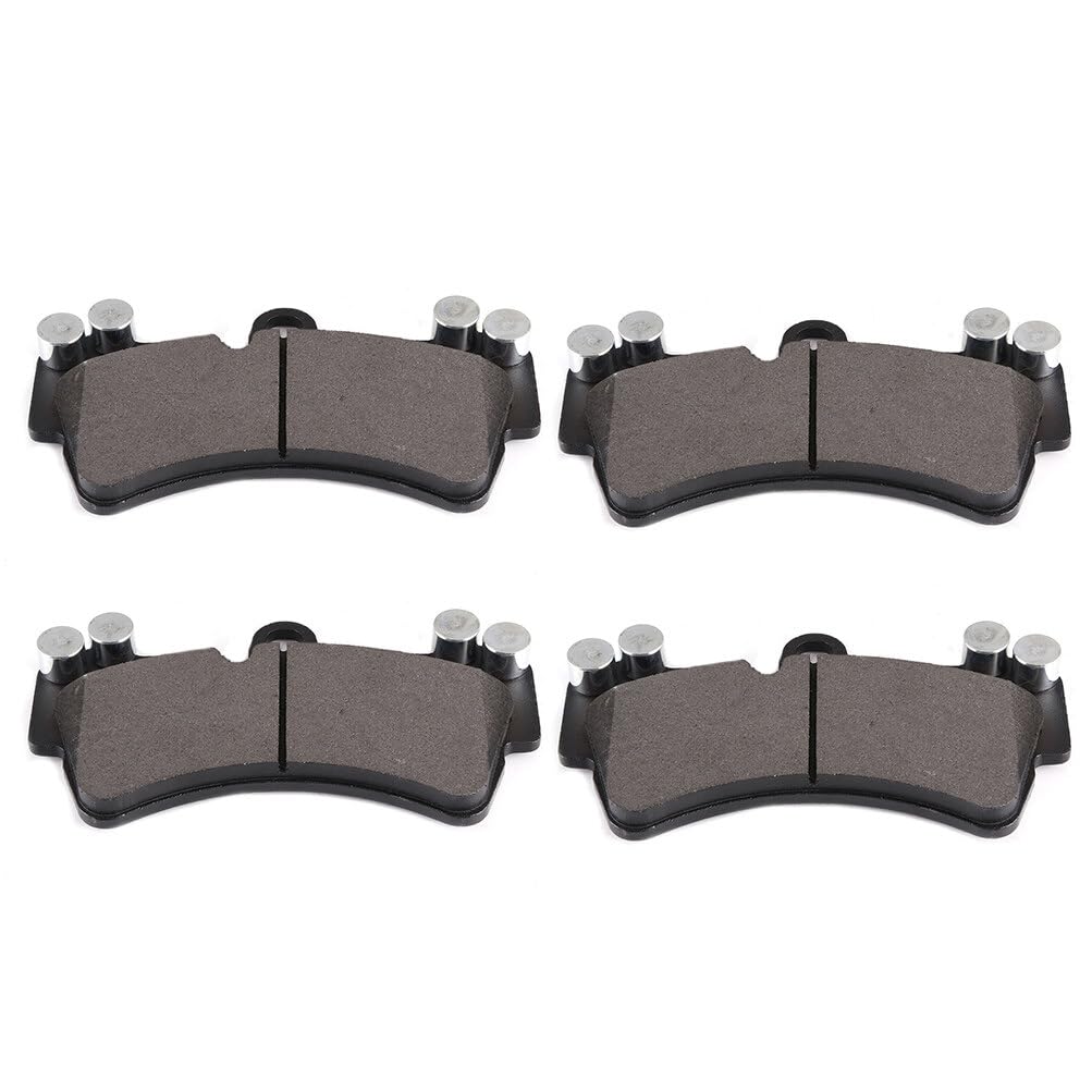 Cciyu D1014 Front Semi-Metallic Disc Brake Pads Kit For Audi Q7 2007-2015,For Porsche Cayenne 2003-2006 2008-2010,For Volkswagen