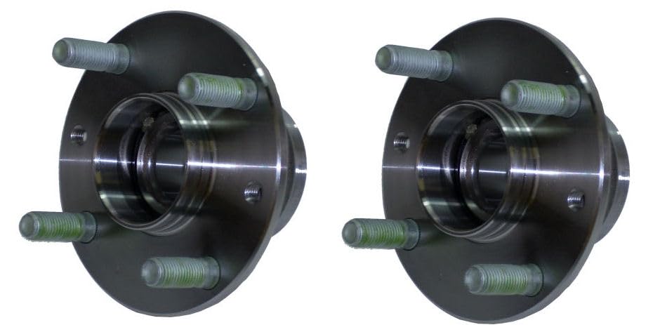 Trq Front Wheel Hub Bearings Assembly Set Compatible With 1991-2005 Mazda Miata