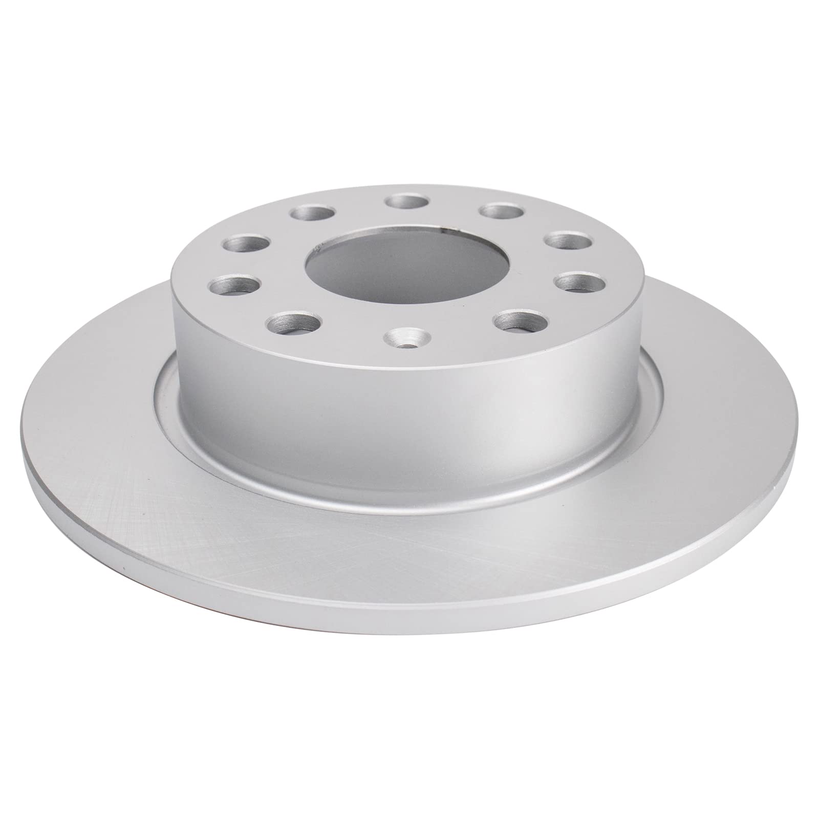 Trq Rear Brake Pad & Rotor Kit Brake Pads Brake Rotor Ceramic Premium G-Coated Compatible With 2010-2013 Audi A3 2013-2019 Volks