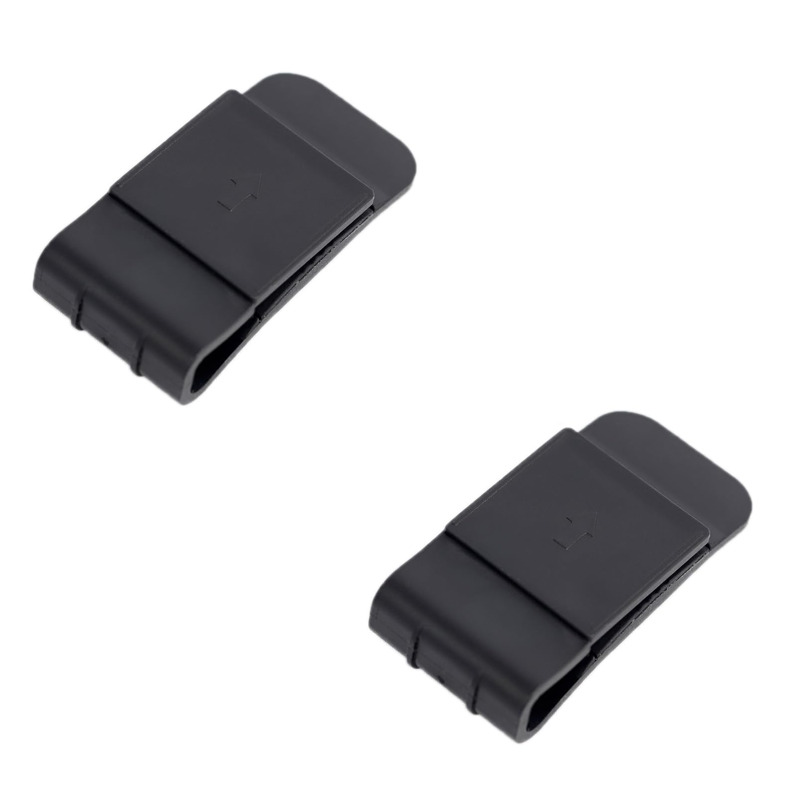 GaiRen 2 Pack Belt Clip for V4 with USB C Q7 Q2 V7 Q8 MS20, Referee Headset Accessory Motorcycle Helmet Clips Bracket Clip Mount