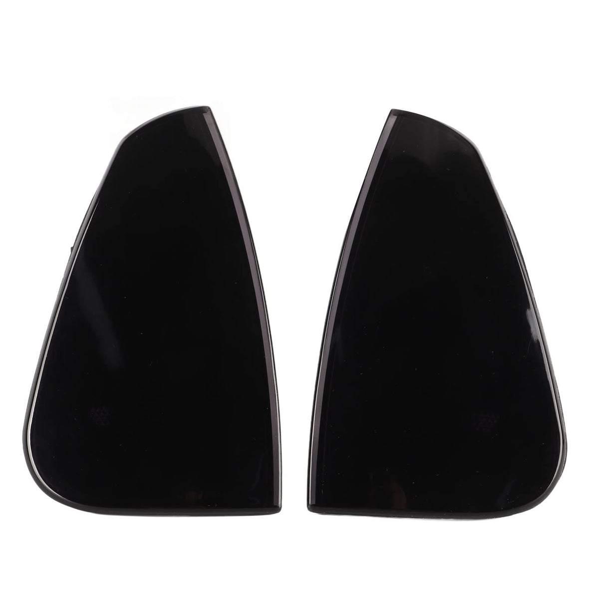 Kimiss Side Marker Light Assembly, 2 Pcs Front Turn Signal Light Cover 4806218Ad Side Marker Lamp Cover Replacement For Dodge Lx Srt8 2006-2010(Black)