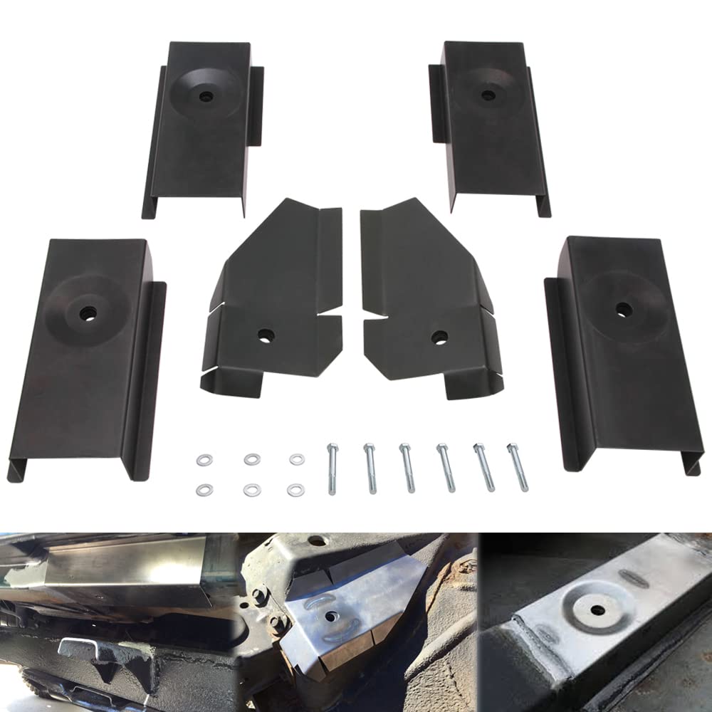 Mountainpeak Body Mount Tub Rust Repair Fit for 1997-2006 Jeep Wrangler TJ Frame Reapir