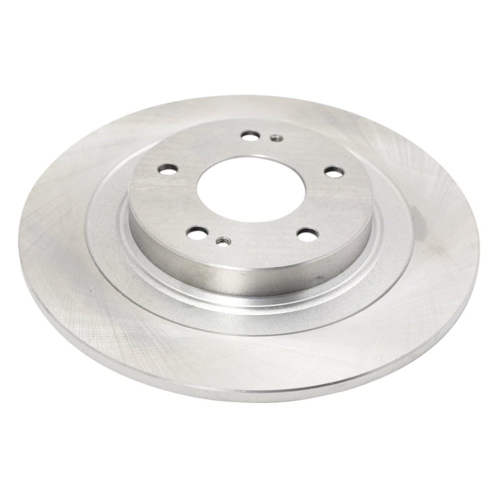 Trq Rear Brake Rotors Set Solid Compatible With 2018-2022 Mitsubishi Eclipse Cross 2014-2020 Outlander Outlander Phev 2013-2022