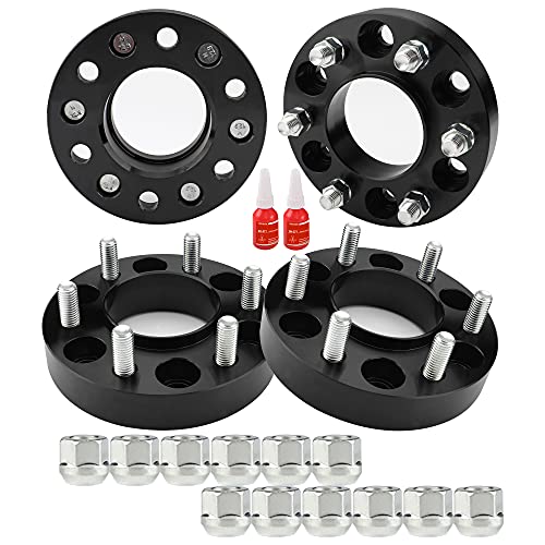 Richeer 6X135Mm Wheel Spacer For 2004-2014 F150 2003-2014 Expedition Navigator 2009-2014 Lobo, 4 Pcs 1.25 Inch Hub Centric 6 Lug