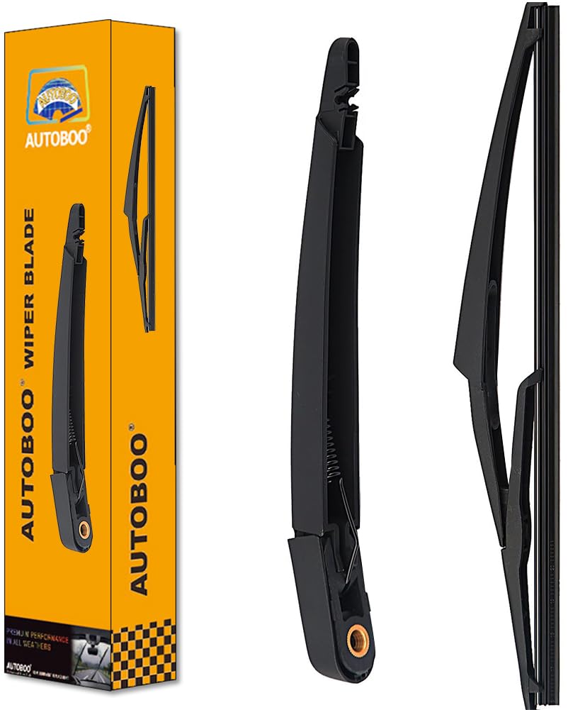 Autoboo 11'' Windshield Wiper Arm With 12'' Rear Wiper Blade Sets Replacement For Nissan Rogue 2008-2013 Juke 2011-2016 Factory 
