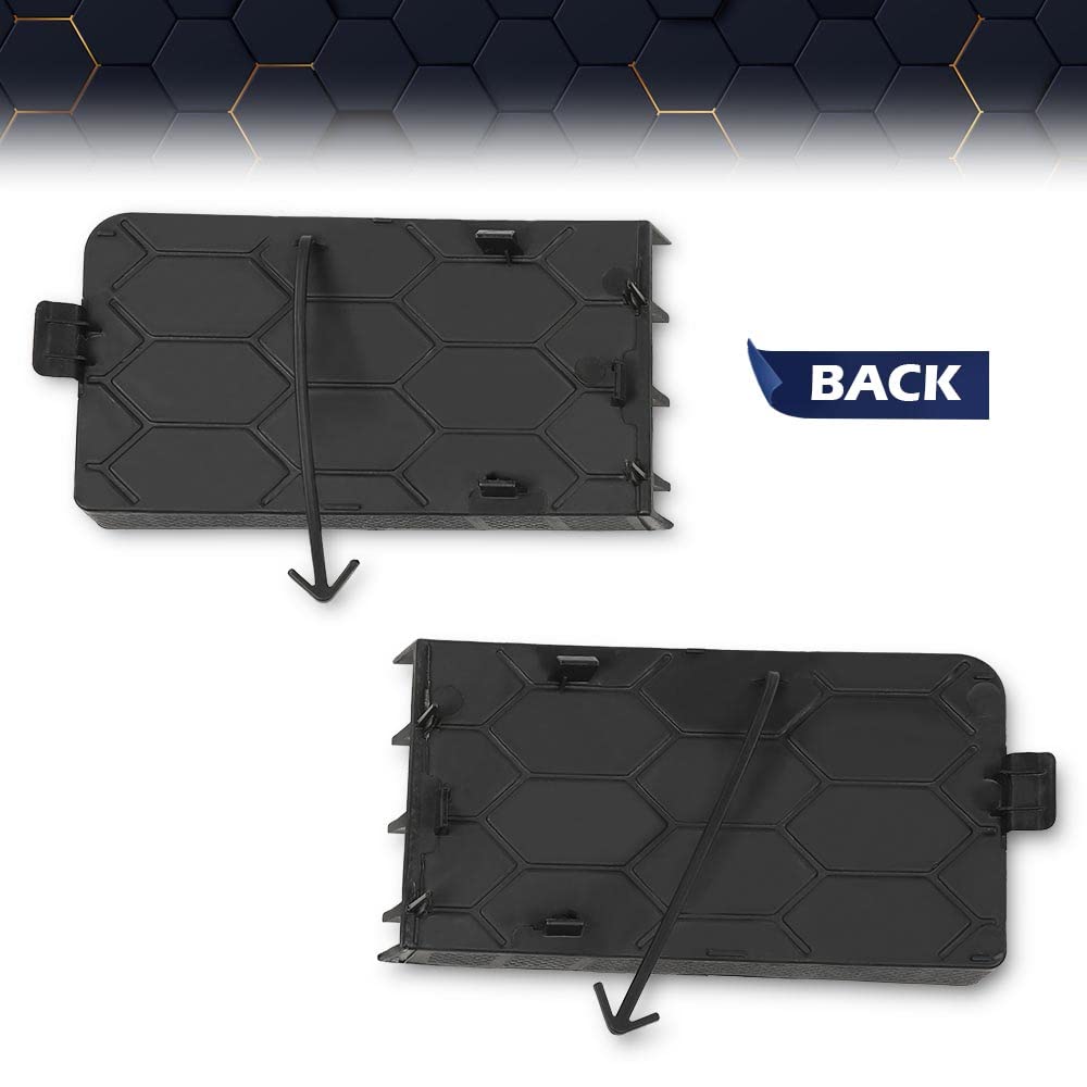 Pit66 Fog Light Bezel Cover Compatible With 2016-2018 Nissan Altima Driver Fog Lamp W/Trim Left Driver And Right Passenger Side