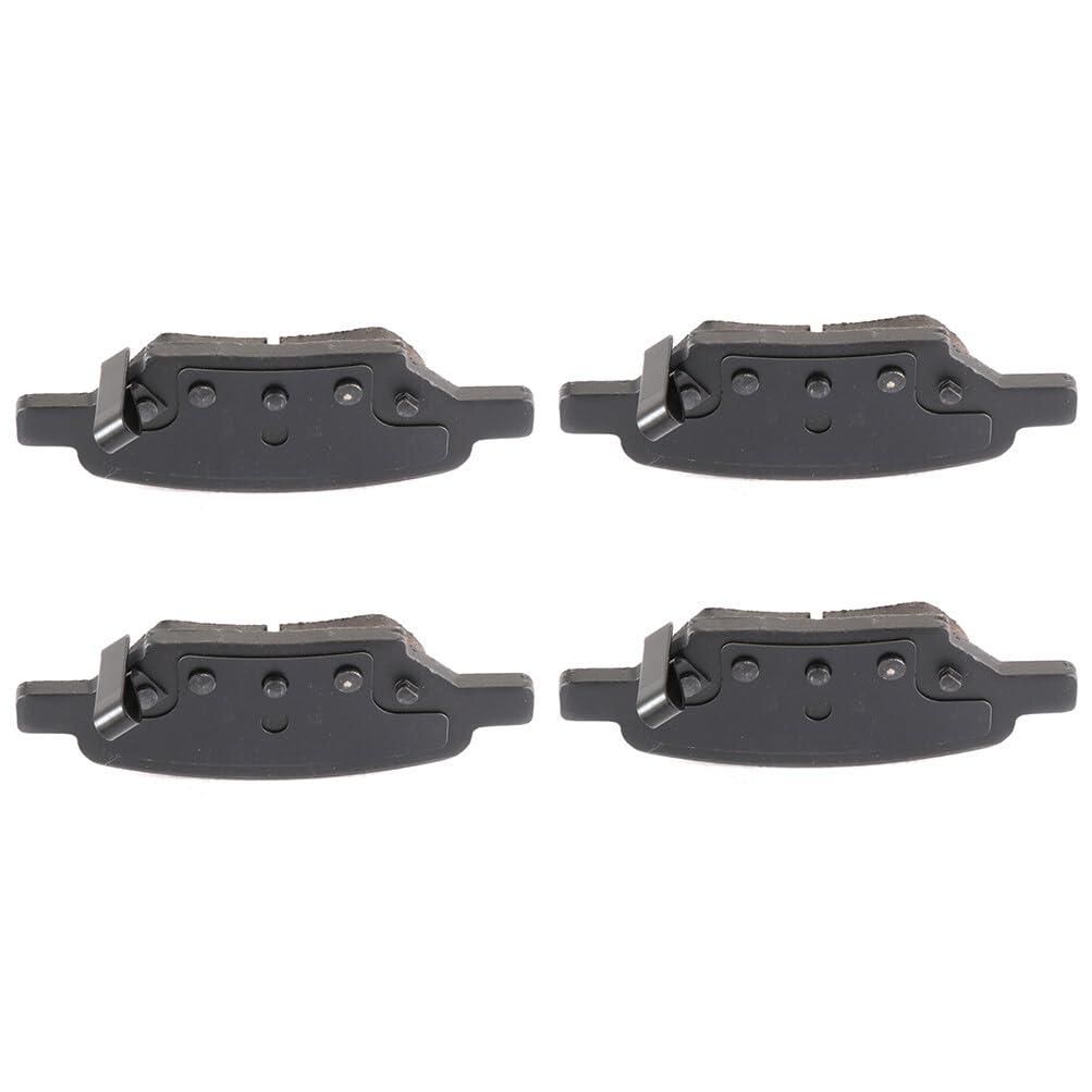 Automuto 4Pcs Rear Semi-Metallic Disc Brake Pads Set D1033 For Chevrolet Cobalt Hhr Malibu For Pontiac G5 G6 Pursuit For Saturn