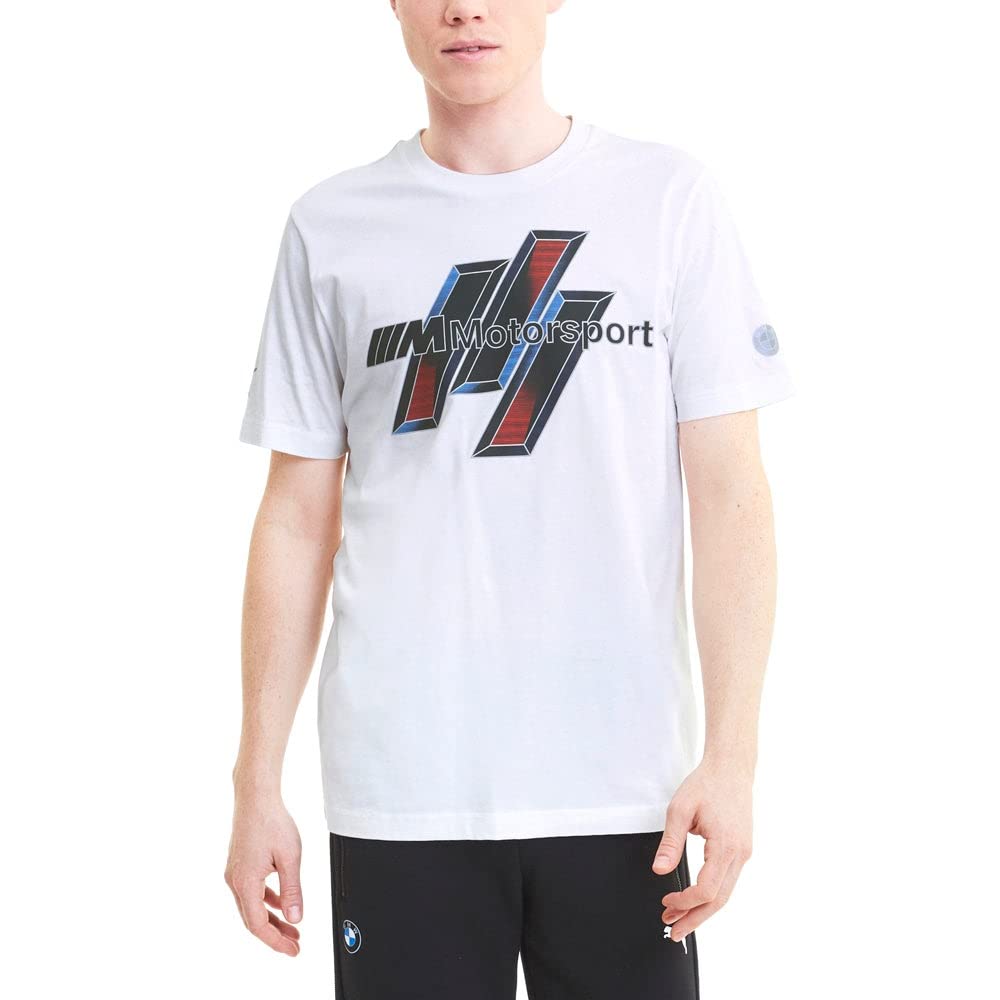 Formula 1 Bmw Motorsport Men'S Life Graphic Tee, Puma White, L