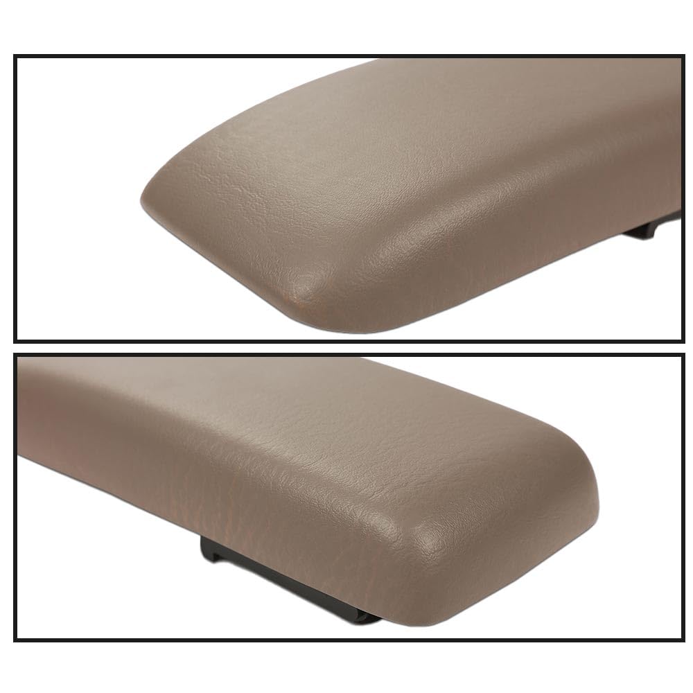 Allgood Center Console Armrest Lid Compatible With Toyota Tacoma 1995-2000/Fit Toyota 4Runner Oak Tan 1996-1998