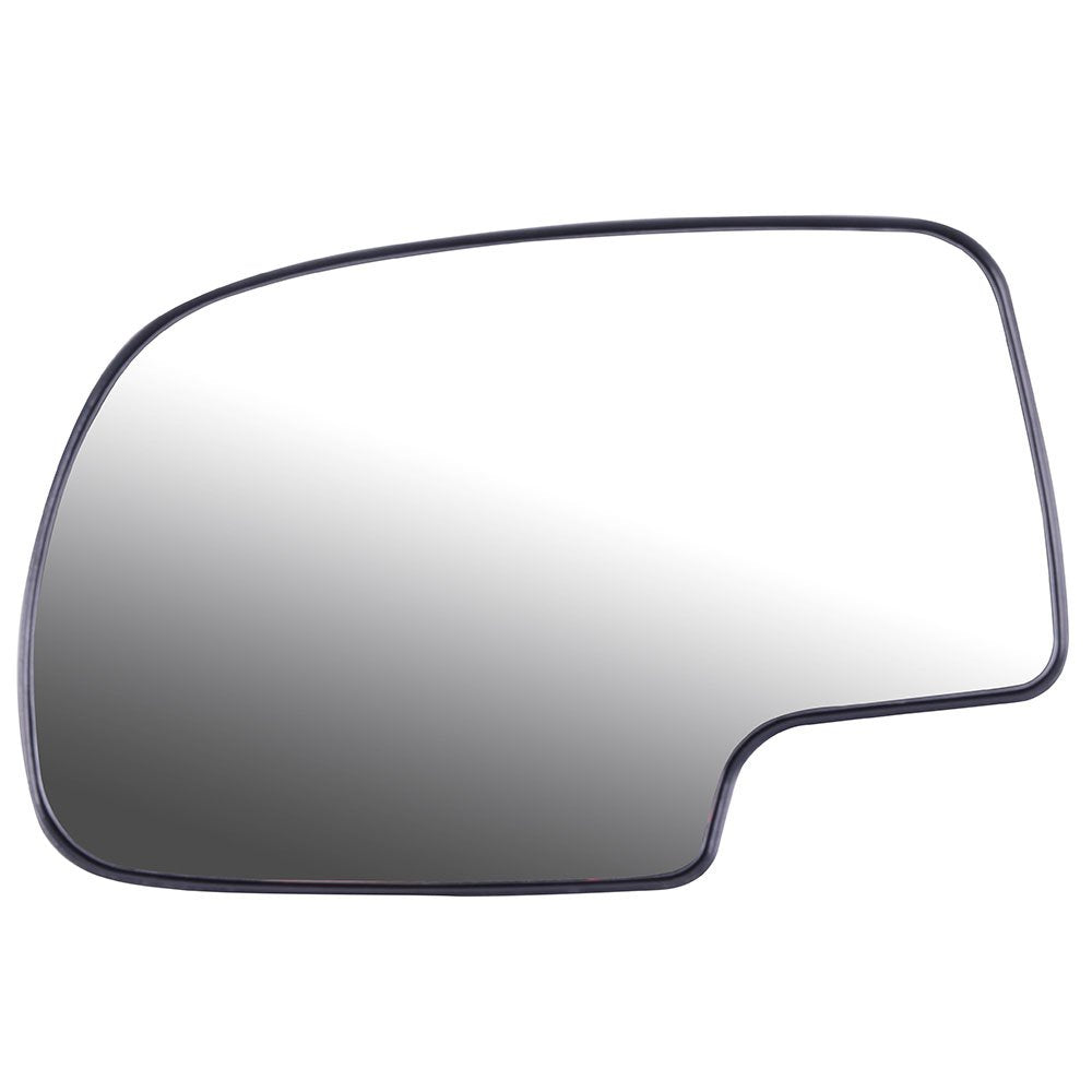 Scitoo Exterior Mirror Replacement Glass Lens Manual Fit 1999-2006 For Chevy Silverado Suburban For Gmc Sierra Yukon Driver Left