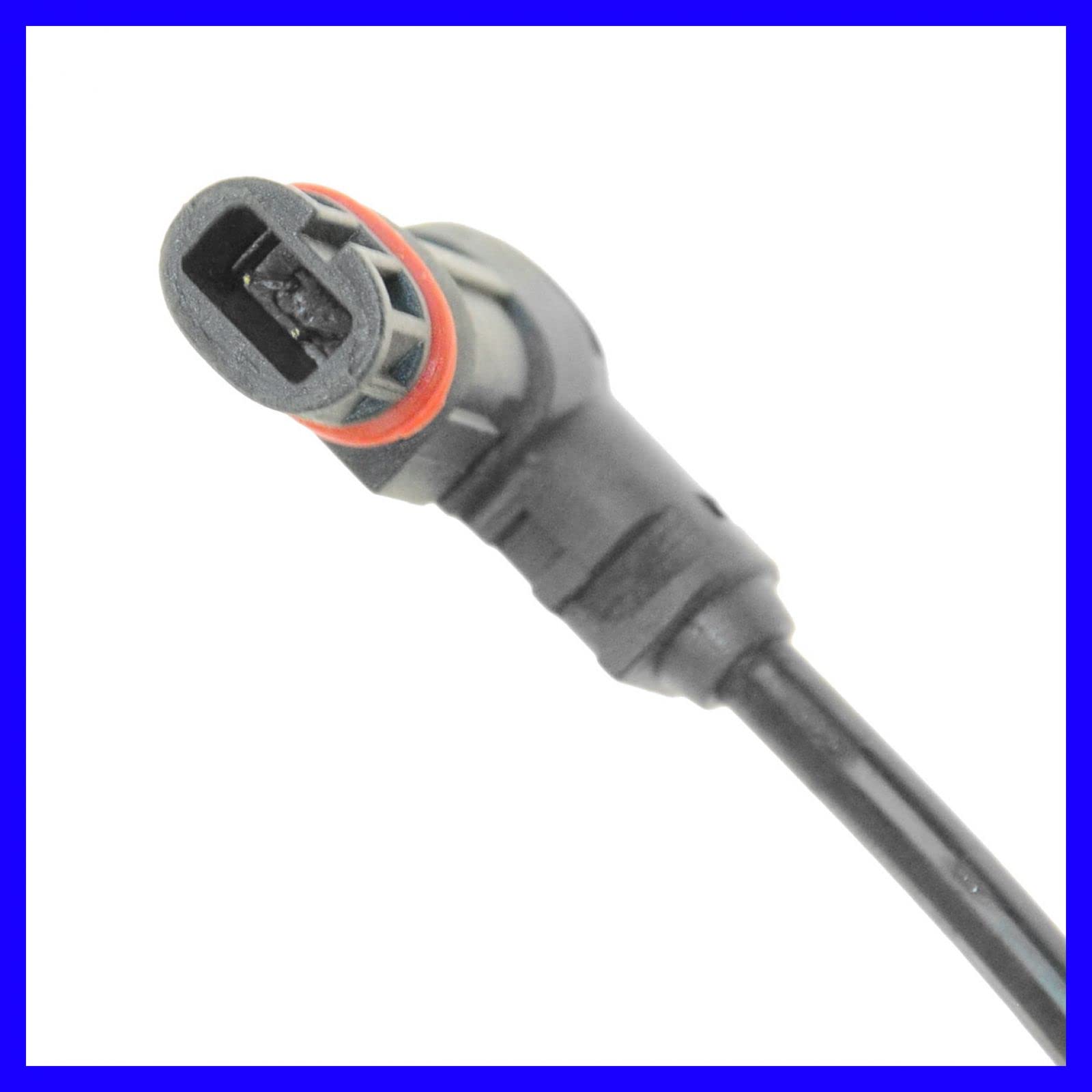 TRQ Front ABS Wheel Speed Sensor Compatible with 2000-2006 Mercedes-Benz CL500 2001-2006 CL55 AMG 2006 S350 S430 S500 S55 AMG S6