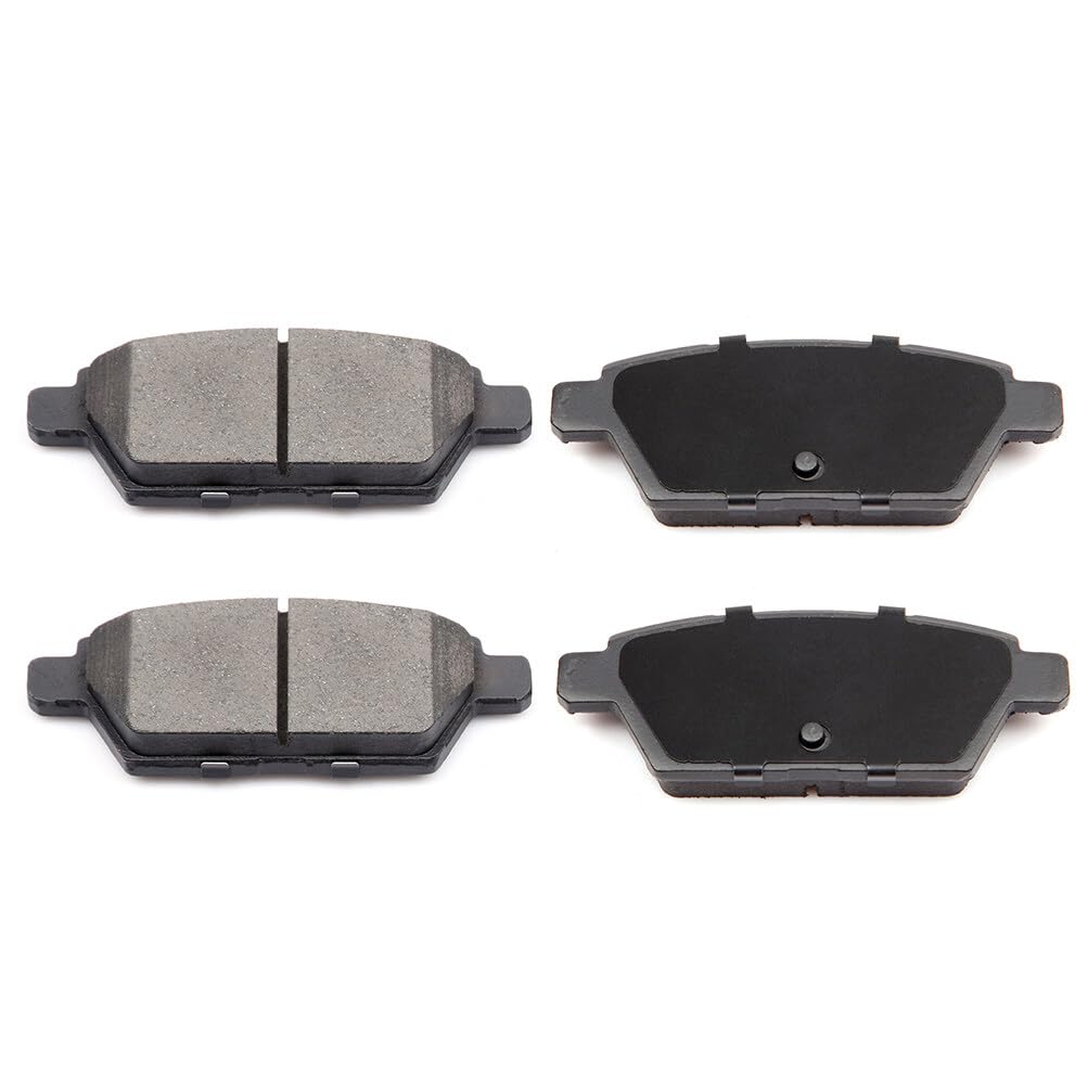 Eccpp D1161-8272 Rear Ceramic Disc Brake Pad Set Fit For Ford For Fusion 2006-2012,For Lincoln Mkz 2007-2012,For Lincoln Zephyr