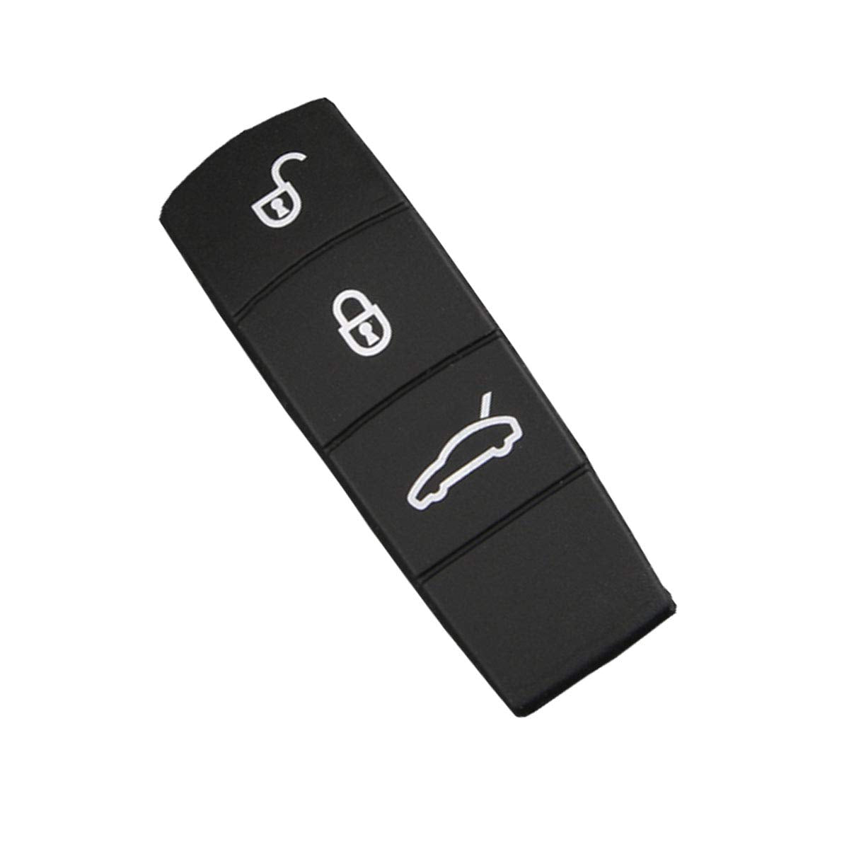 Remote Key Button Cover Compatible with Porsche, Jaronx Key Fob Button Keyless Entry Center Rubber Protectors (Compatible with:P