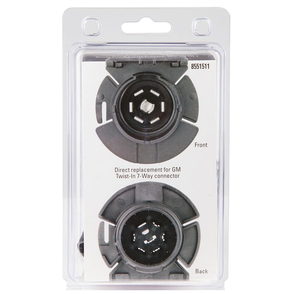 Reese Towpower 8551511 Professional Series 7-Way Twist In Connector (For Gm Vehicles)