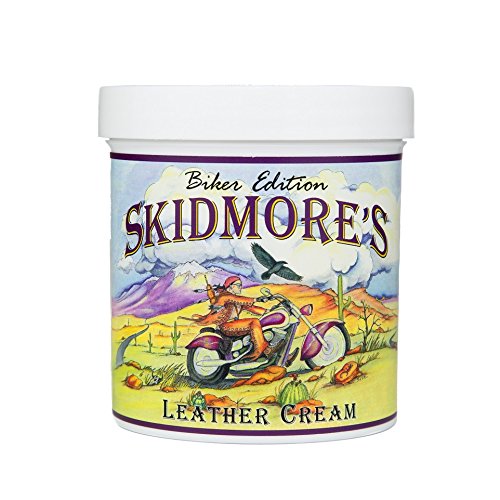 Skidmore'S Biker Edition Leather Cream  All Natural Formula Cleans, Conditions, And Protects Your Motorcycle  Made In Usa