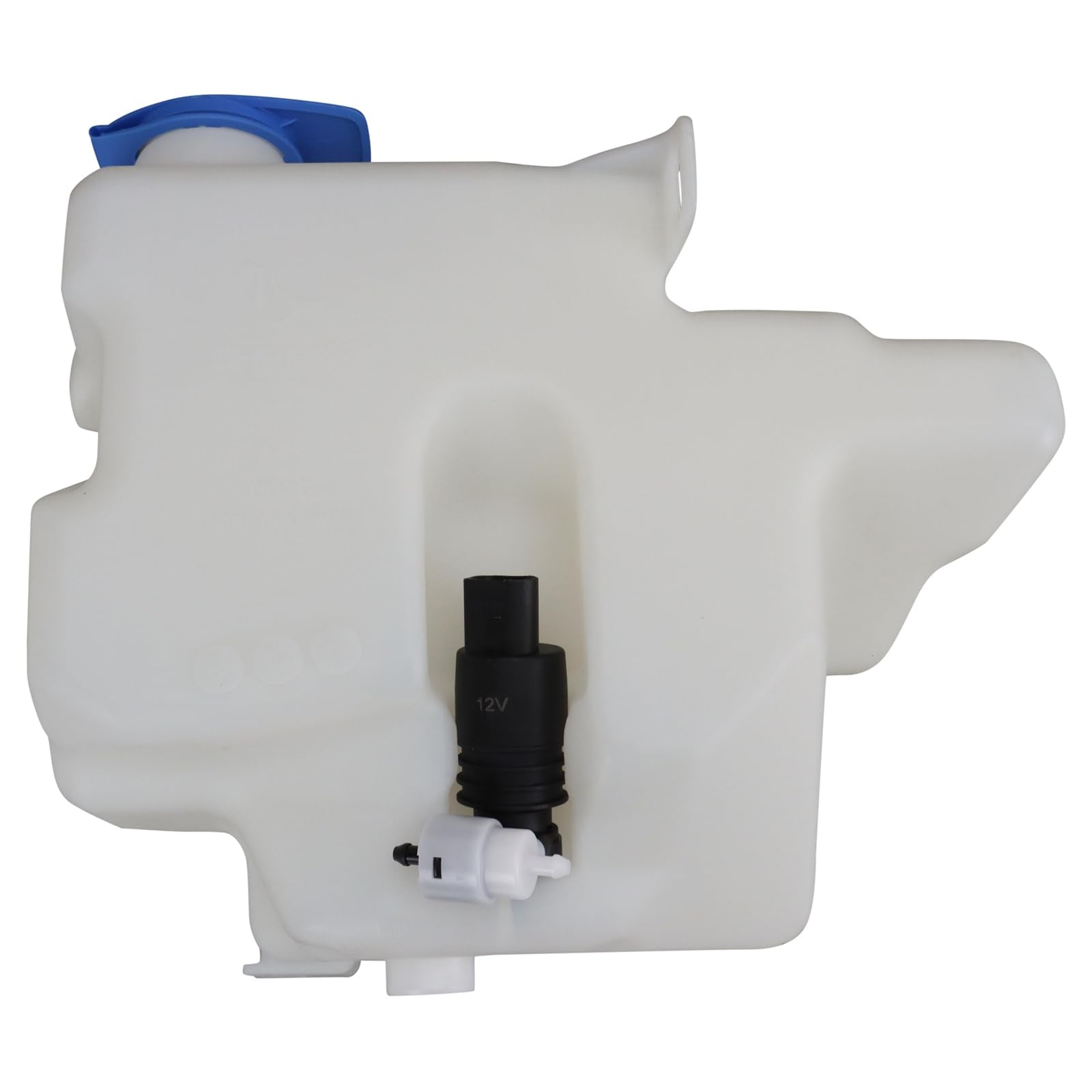 Trq Windshield Washer Reservoir Compatible With 1999-2010 Volkswagen Golf 2001 Jetta Vw1288112