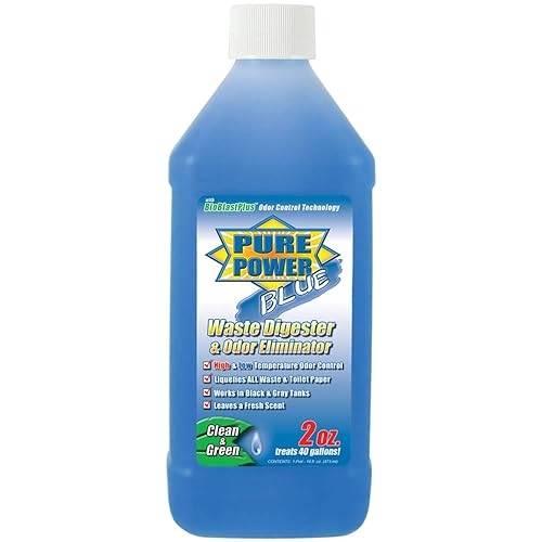 Valterra V23001 'Pure Power Blue' Waste Digester And Odor Eliminator - 16 Oz. Bottle