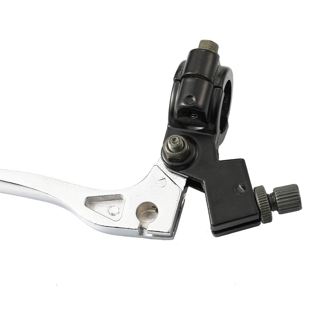 Cncmotok 22Mm Aluminum Alloy Chrome Plating Left Clutch Brake Lever Compatible With Coleman Ct200U Trail 200 Mini Bike 196Cc 98Cc Bike Parts