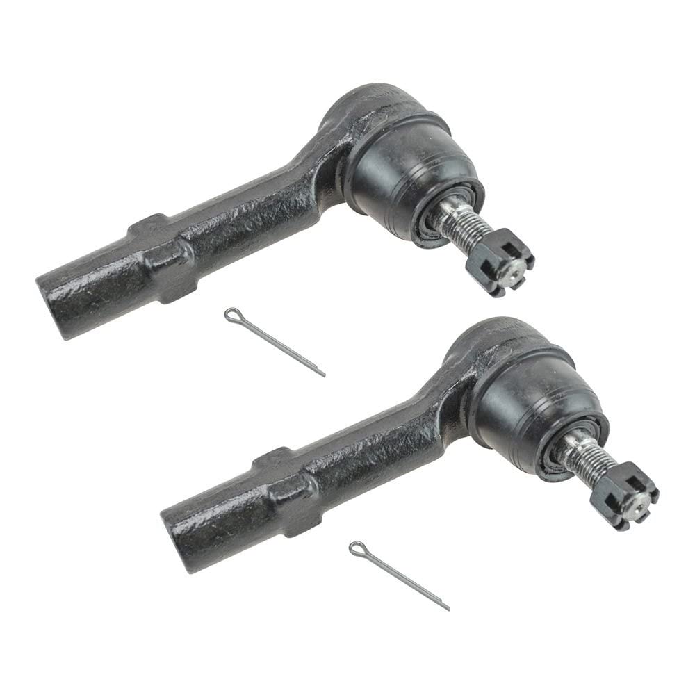 Trq Front Outer Tie Rod Set Compatible With 2008-2017 Buick Enclave 2009-2017 Chevrolet Traverse 2007-2016 Gmc Acadia 2017 Acadi