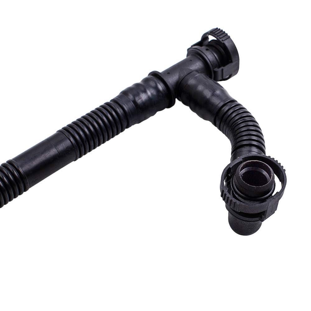 Ensun Crankcase Vent Valve Oil Separator with Breather Hose Kit Set replacement for BMW N52 E90 E91 E60 E61 E85 E86# 11617531423